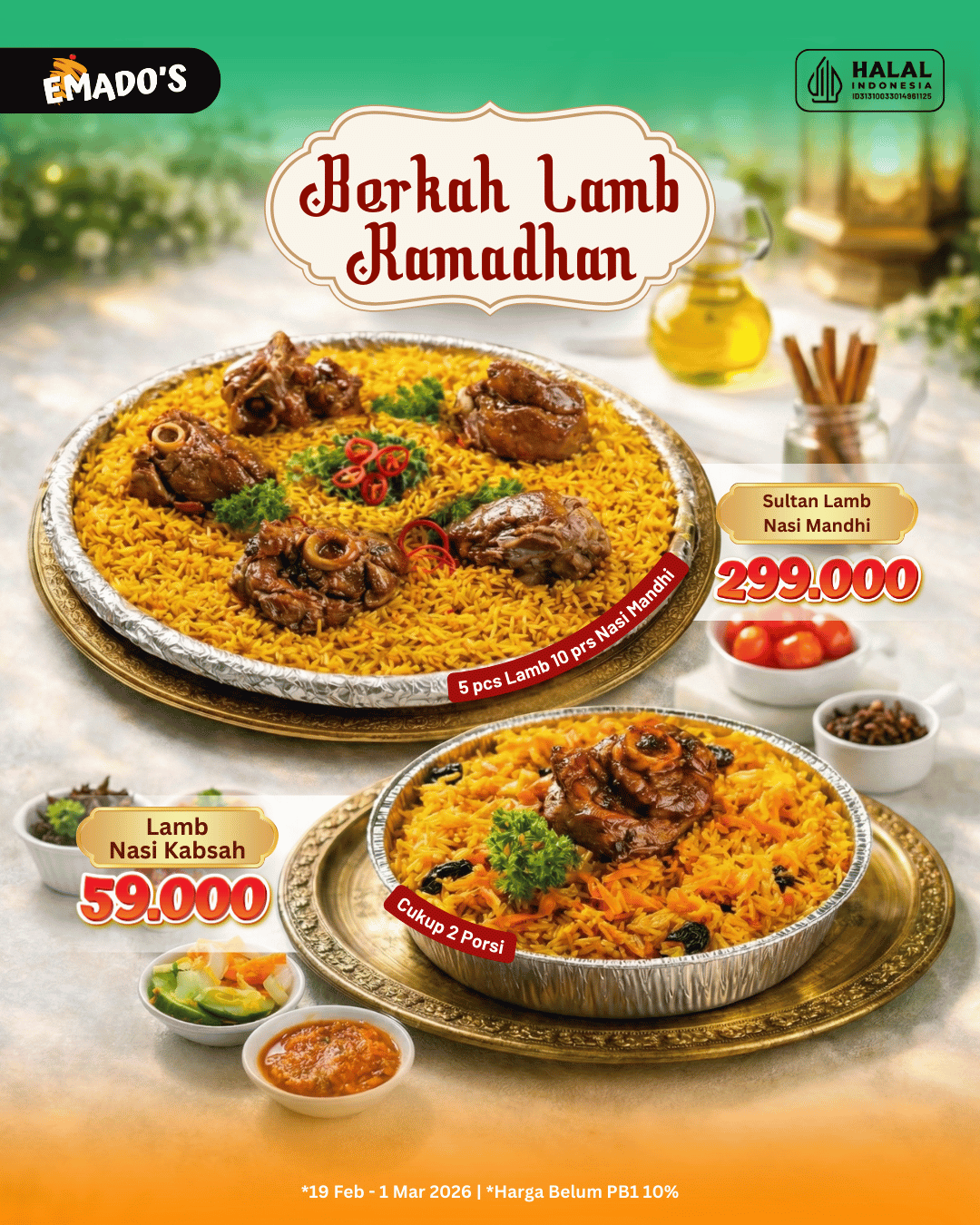 Berkah Lamb Ramadhan