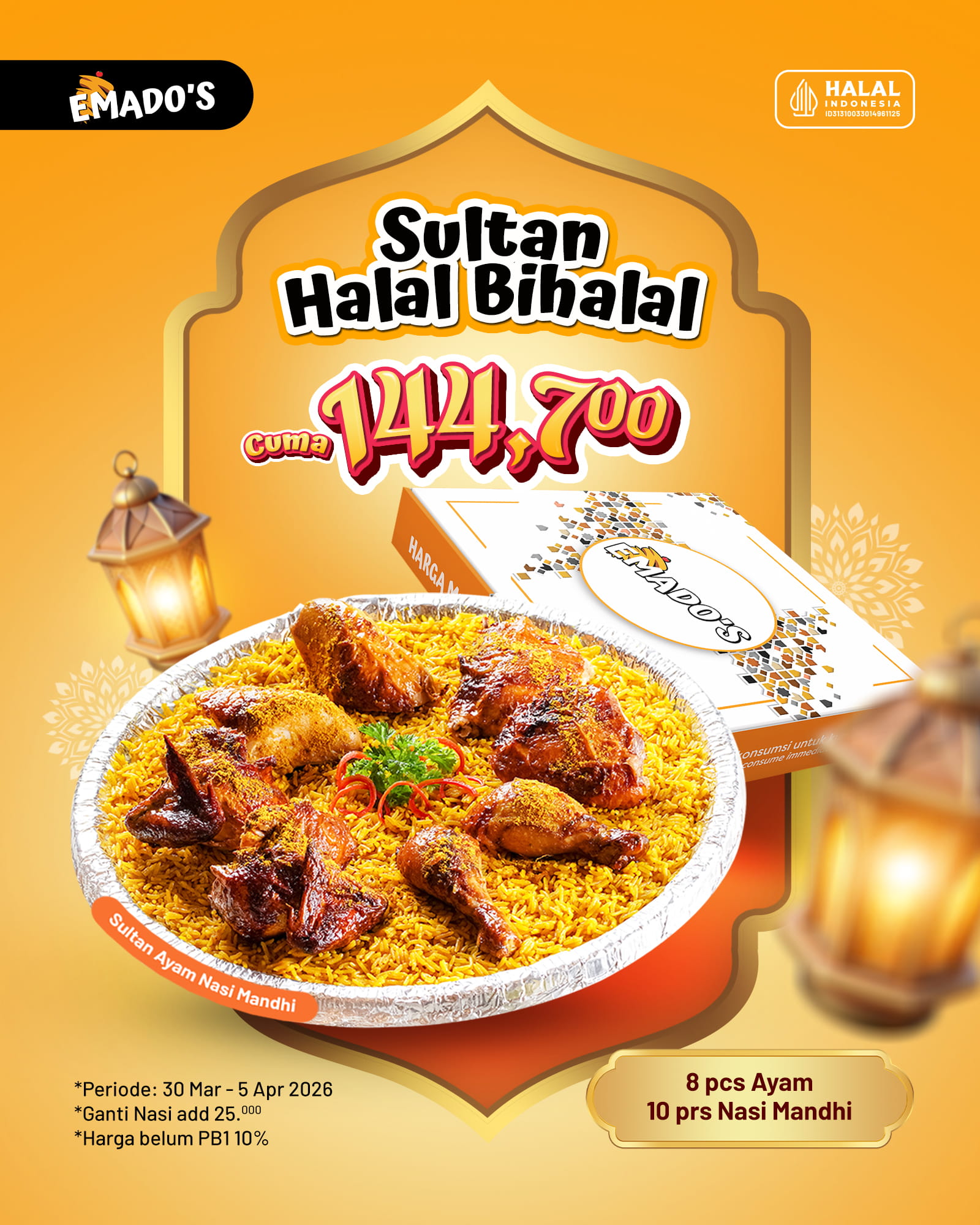 SULTAN CHICKEN HALAL BIHALAL