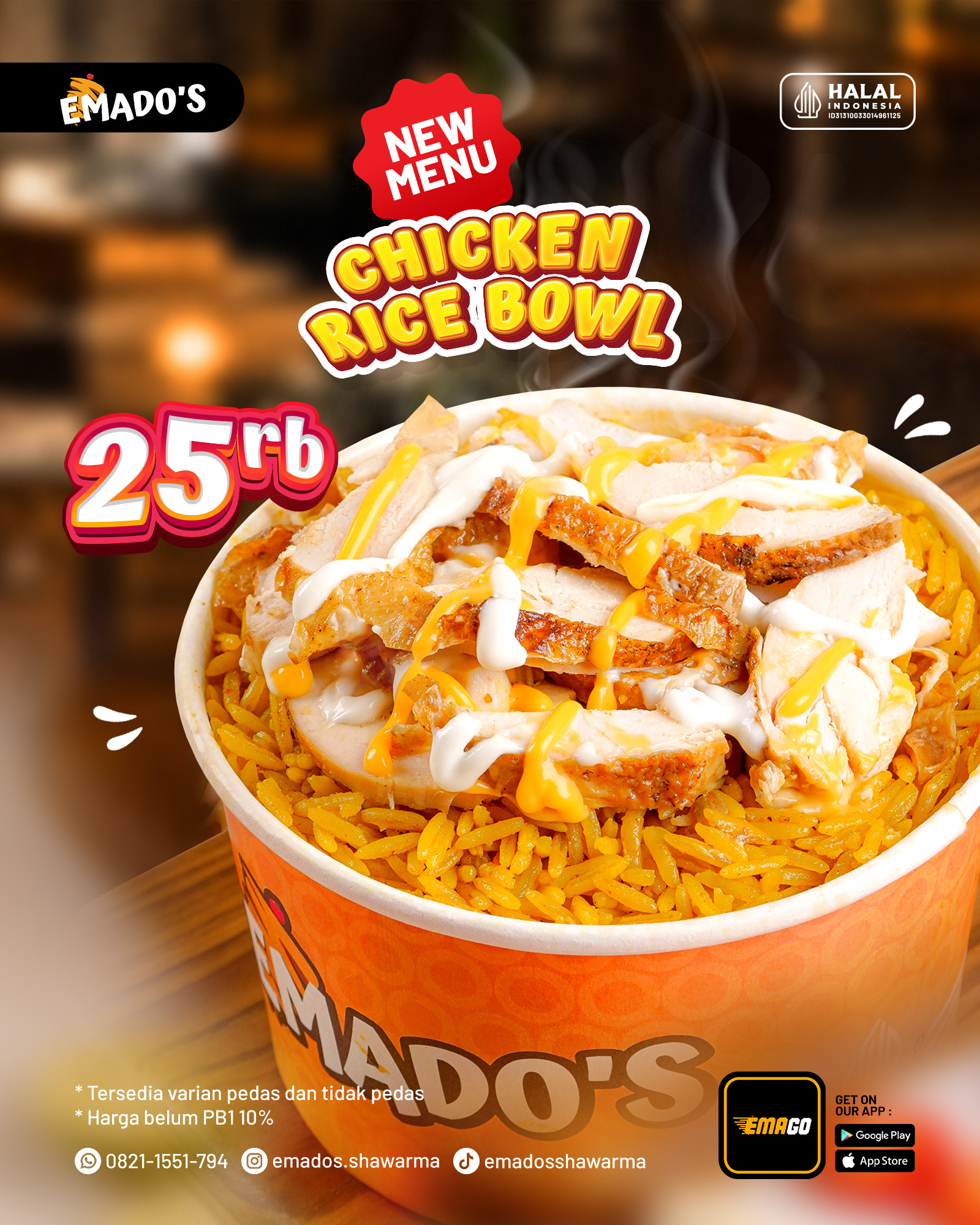New Menu Rice Bowl
